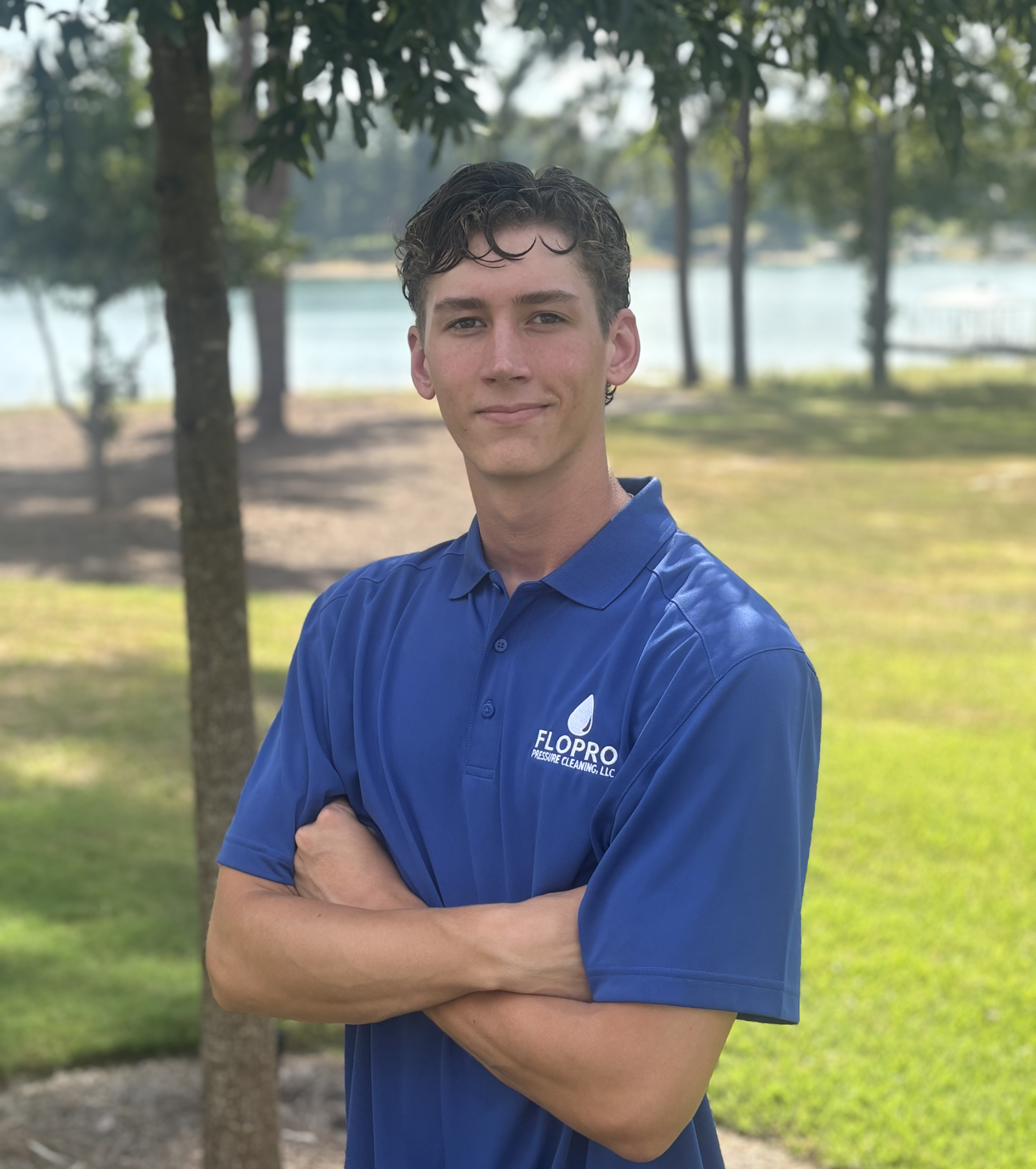 Asher Clark, owner of FloPro Pressure Cleaning LLC